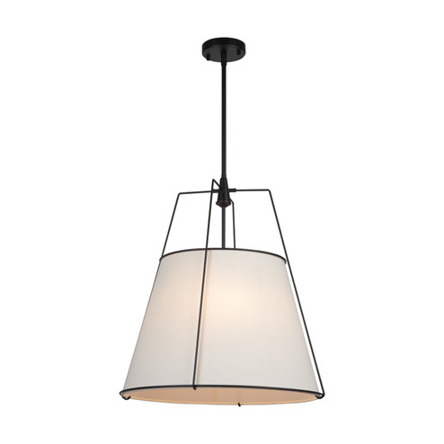 Pullman Four Light Pendant in Black (78|SC13364BK)