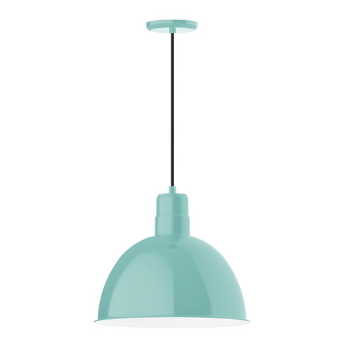 Deep Bowl One Light Pendant in Sea Green (518|PEB117-48-W16)