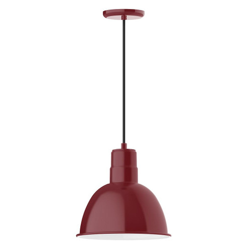 Deep Bowl LED Pendant in Barn Red (518|PEB116-55-W12-L12)