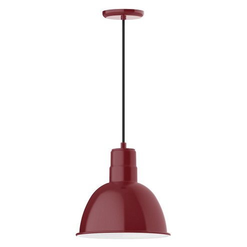 Deep Bowl One Light Pendant in Barn Red (518|PEB116-55-C25)