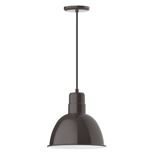 Deep Bowl One Light Pendant in Architectural Bronze (518|PEB116-51-G06)
