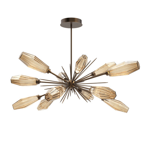 Aalto LED Starburst in Flat Bronze (404|PLB0049-0A-FB-RB-001-L1)