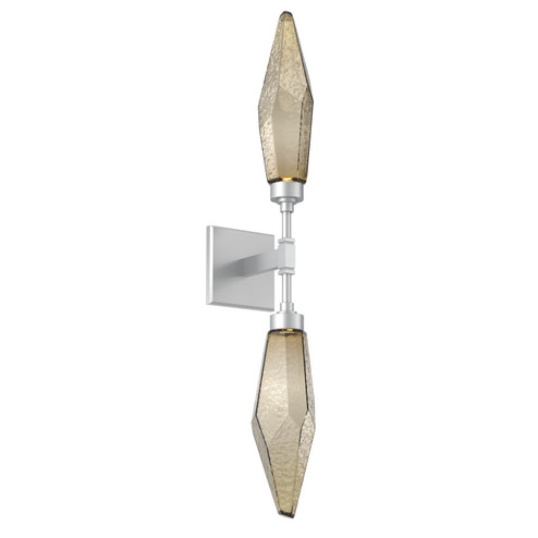 Rock Crystal LED Wall Sconce in Classic Silver (404|IDB0050-02-CS-CB-L3)