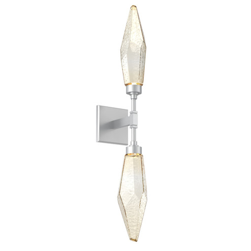 Rock Crystal LED Wall Sconce in Classic Silver (404|IDB0050-02-CS-CA-L3)