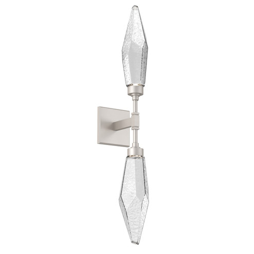 Rock Crystal LED Wall Sconce in Beige Silver (404|IDB0050-02-BS-CC-L3)