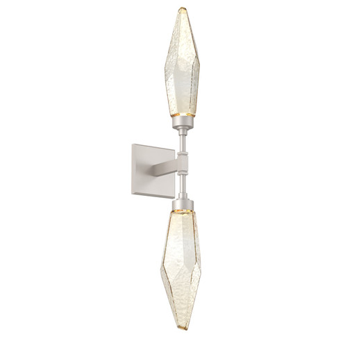 Rock Crystal LED Wall Sconce in Beige Silver (404|IDB0050-02-BS-CA-L3)