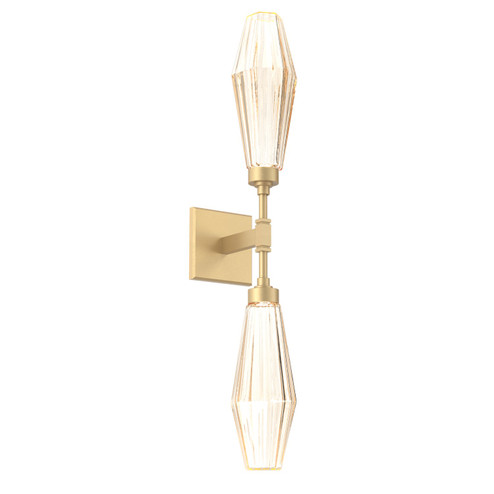 Aalto LED Wall Sconce in Gilded Brass (404|IDB0049-02-GB-RA-L3)