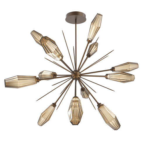 Aalto LED Starburst in Flat Bronze (404|CHB0049-0B-FB-RB-001-L1)