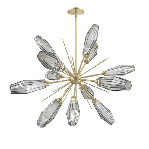 Aalto LED Starburst in Gilded Brass (404|CHB0049-0A-GB-RS-001-L1)