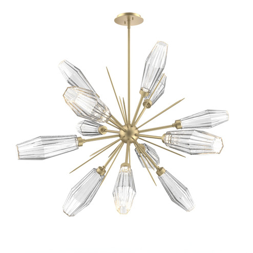 Aalto LED Starburst in Gilded Brass (404|CHB0049-0A-GB-RC-001-L1)