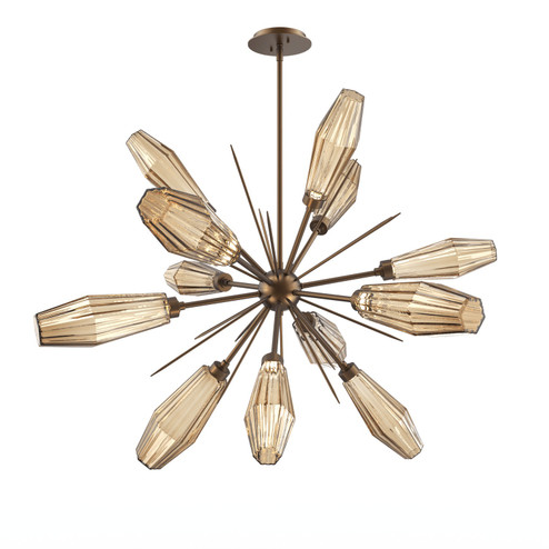 Aalto LED Starburst in Flat Bronze (404|CHB0049-0A-FB-RB-001-L1)