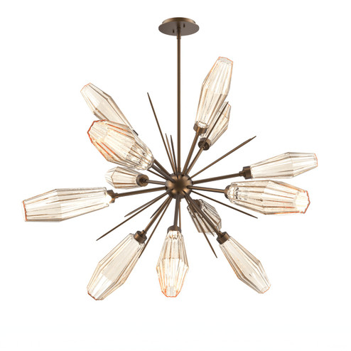 Aalto LED Starburst in Flat Bronze (404|CHB0049-0A-FB-RA-001-L1)