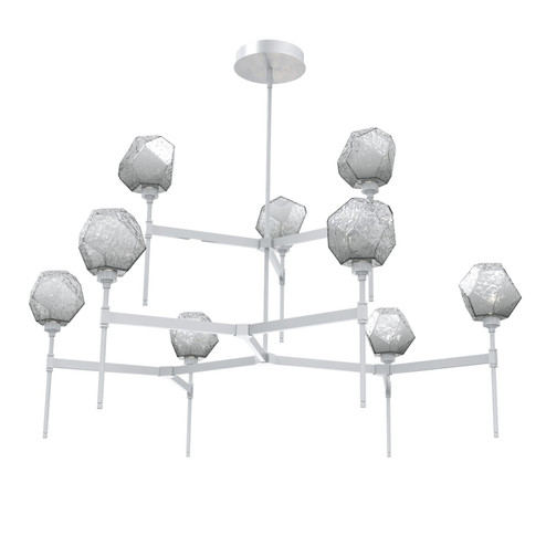 Gem LED Chandelier in Classic Silver (404|CHB0039-55-CS-S-001-L3)