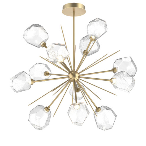 Gem LED Starburst in Gilded Brass (404|CHB0039-0H-GB-C-001-L1)