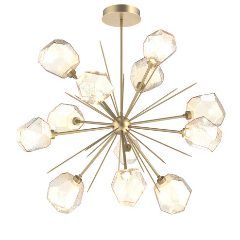 Gem LED Starburst in Gilded Brass (404|CHB0039-0H-GB-A-001-L1)