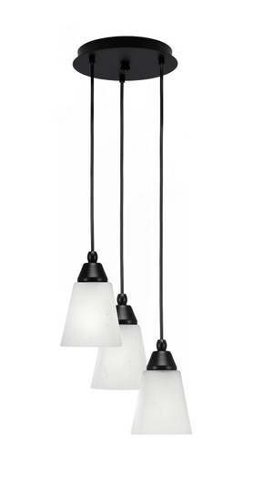 Array Three Light Pendalier in Matte Black (200|1816-MB-460)