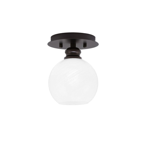 Edge One Light Semi-Flush Mount in Espresso (200|1160-ES-4101)