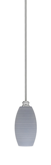 Edge One Light Mini Pendant in Brushed Nickel (200|1151-BN-4042)