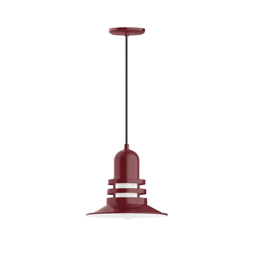 Atomic One Light Pendant in Barn Red (518|PEB148-55-C22-G07)