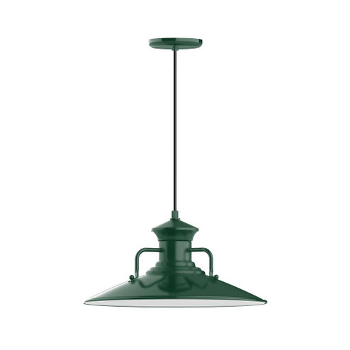 Homestead One Light Pendant in Forest Green (518|PEB143-42-C02-G05)