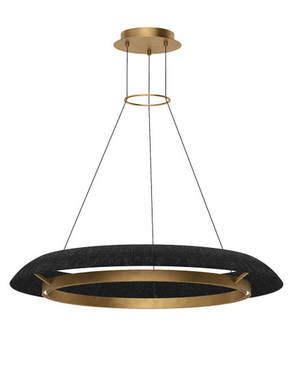 Noa LED Chandelier in Hand Rubbed Antique Brass (182|SLCH55827WBKHAB)