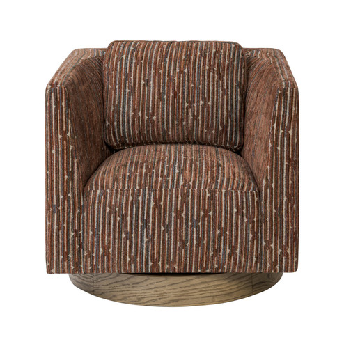 Fullerton Accent Chair in Harvest Oak/Geo (137|509CH30A)