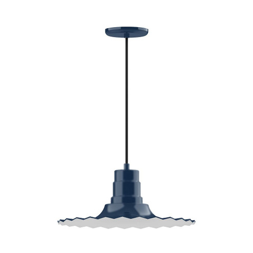 Radial One Light Pendant in Navy (518|PEB159-50-C26-G05)