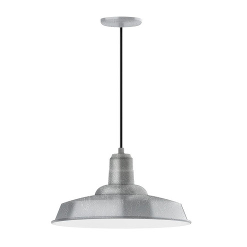 Warehouse One Light Pendant in Painted Galvanized (518|PEB185-49-G06)