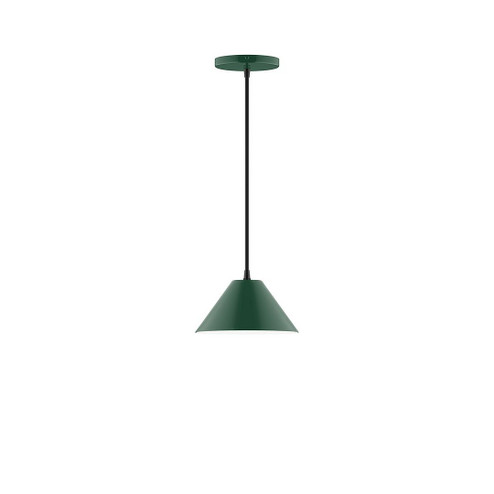 Axis One Light Pendant in Forest Green (518|PEB421-42-C22)