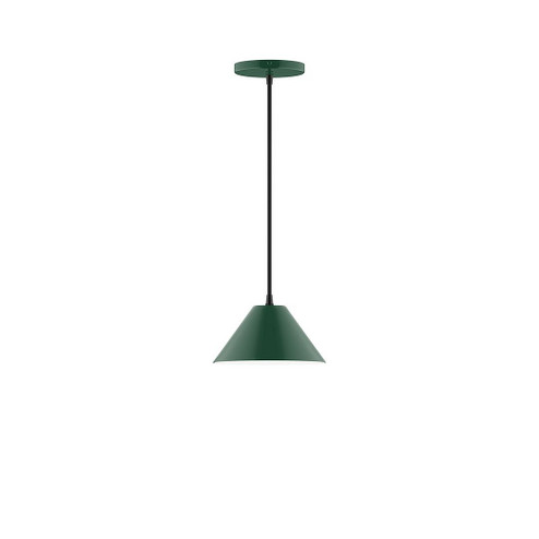 Axis One Light Pendant in Forest Green (518|PEB421-42-C16)