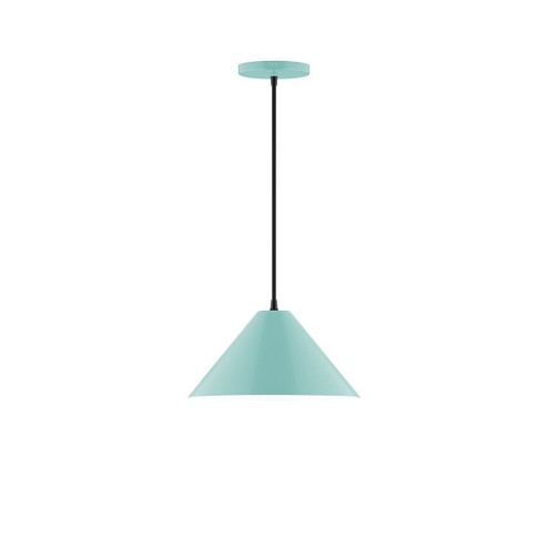 Axis One Light Pendant in Sea Green (518|PEB422-48-C16)