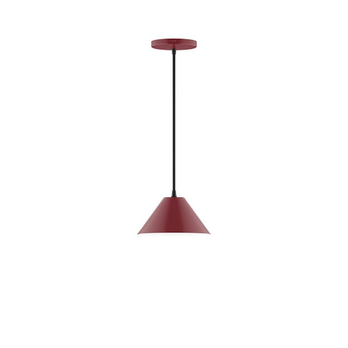 Axis One Light Pendant in Barn Red (518|PEB421-55-C24)