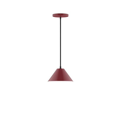 Axis One Light Pendant in Barn Red (518|PEB421-55-C04)