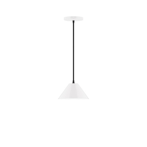 Axis One Light Pendant in White (518|PEB421-44-C25)