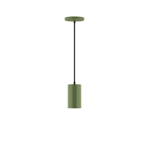 Axis One Light Pendant in Fern Green (518|PEB425-22-C22)