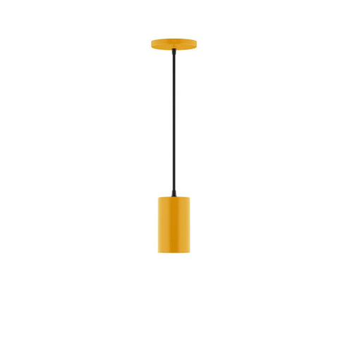 Axis One Light Pendant in Bright Yellow (518|PEB425-21-C27)