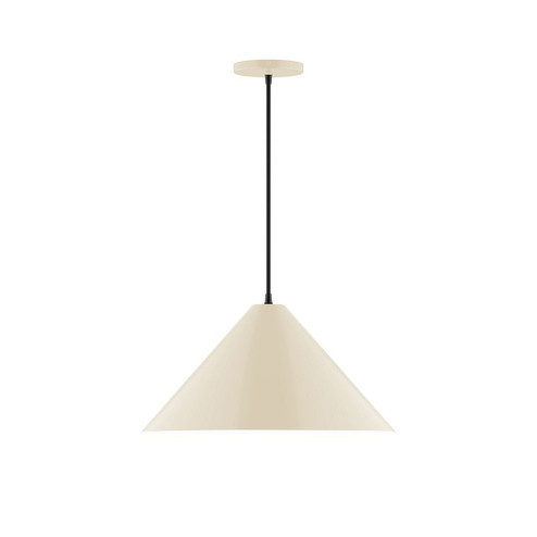 Axis One Light Pendant in Cream (518|PEB423-G15-16-C04)