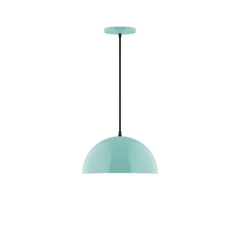 Axis One Light Pendant in Sea Green (518|PEB432-G15-48-C21)