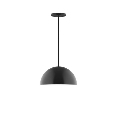 Axis One Light Pendant in Black (518|PEB432-41-C04)