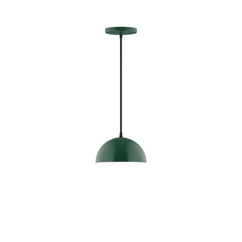Axis One Light Pendant in Forest Green (518|PEB431-G15-42-C25)