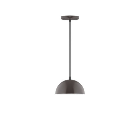 Axis One Light Pendant in Architectural Bronze (518|PEB431-51-C20)