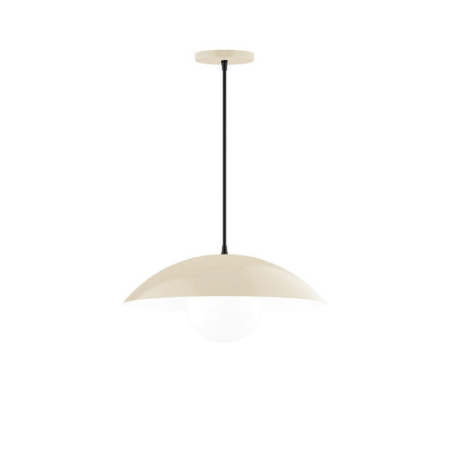 Axis One Light Pendant in Cream (518|PEB438-G15-16-C26)