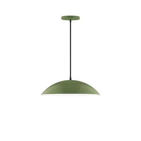 Axis LED Pendant in Fern Green (518|PEB438-22-C22-L13)