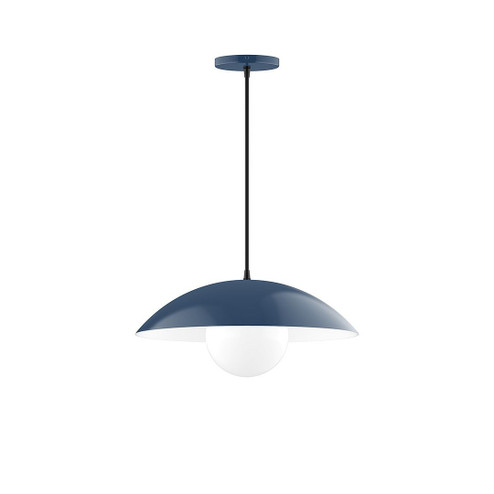 Axis One Light Pendant in Navy (518|PEB438-G15-50-C23)