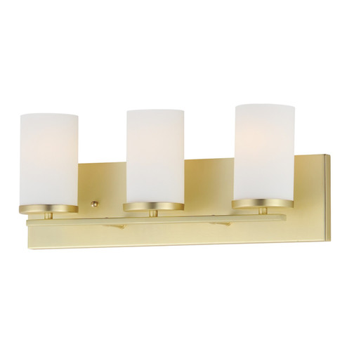 Lateral Three Light Bath Vanity in Satin Brass (16|10283SWSBR)