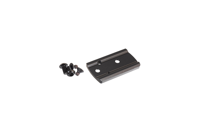 Ruger 97023 Ruger57 Optic Adapter Plate 6061T6 Aluminum Black
