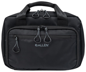 Allen 3639 Double Pistol Bag Black Nylon Holds 2 Handguns                                                                                                                                               