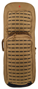 Advance Warrior Solutions FR36RBPBL/GR Frame  36" L Backpack with Side Handle, Tan Polyester for Tactical Rifle, Molle Front                                                                            