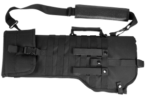 NcStar CVRSCB2919B VISM AR-15 Tactical Scabbard Adjustable Carry Handle Fits Most Rifle/Carbines Grommet Drainage                                                                                       