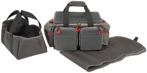 Allen 8325 Competitor Premium Gray Molded Lockable Range Bag w/Internal Tote & Fold-Up Gun Mat Allen 8325 Competitor Premium Gray Molded Lockable Range Bag w/Internal Tote & Fold-Up Gun Mat